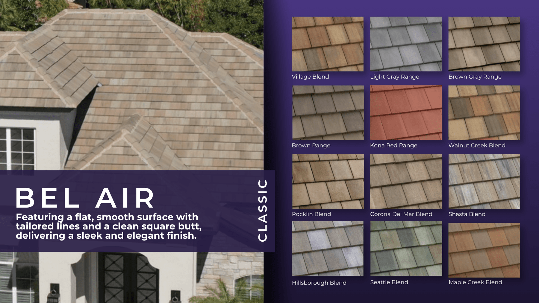 Eagle Bel Air tile color chart two