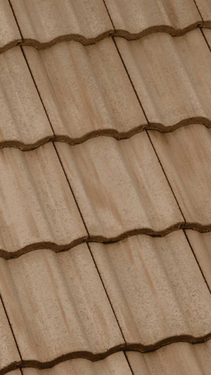 Malibu concrete tile roofing profile