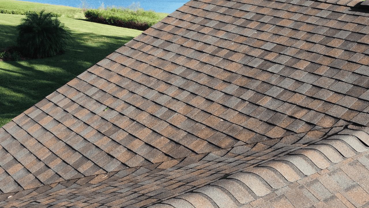 Traditional steep-slope residential roof